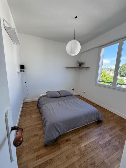 Charmant Appartement T3 Avec Balcon, Centre-Ville Lorient Esterno foto